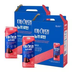 마이밀 마시는 뉴프로틴 딥초코 190ml, 16팩 2박스