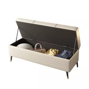 벤치수납의자 서랍 원목 신발장 쇼파 베이지 경량 보관함