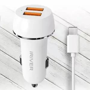 ( )아이리버 2포트 차량용 급속 충전기 (IHA CQ36WD)