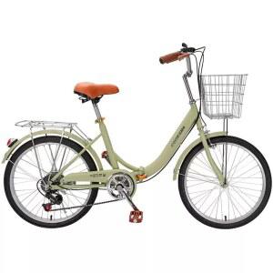 바구니 자전거 클래식 생활자전거 입문 바이크 마자전거 남녀공용 한강 시골