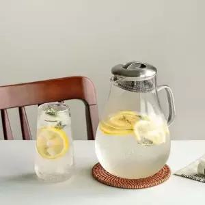 [무료배송] 직화포트 내열유리 주전자 티포트 티팟 물병 2L