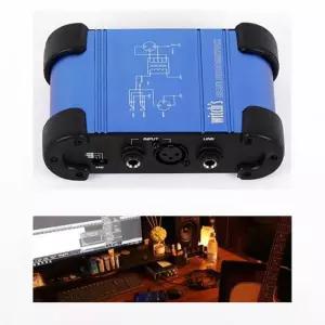 변환장치 기타악세사리 다이렉트박스 악기소품 SINGLE 액세서리 사운드 브룸스틱 블루 음원전달 노이즈