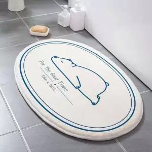 인테리어 매트 북극곰 캣 발매트 주방매트 현관매트 북유럽발매트 욕실발매트 현관발매트