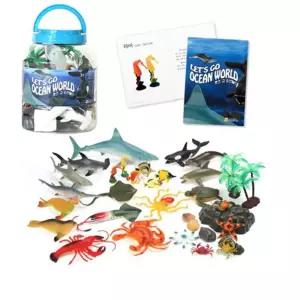 남자어린이 바다생물 모형 어린이선물 피규어 영유아장난감 유아생일선물 동물피규어