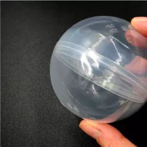 투명 뽑기 캡슐 70mm 파티 추첨용 원형 볼