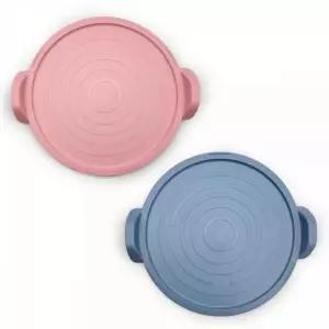 전자레인지 전자렌지용기 받침대 1개 (색상선택불가) 회전판 돌림판 원형 접시 회전받침 용기