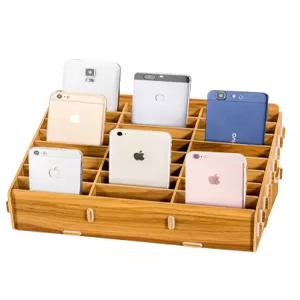 헌금 봉투꽂이 교회용 십일조 봉헌함 모금박스 체리원목 수납함 사무용품 정리함