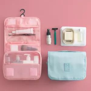 파우치 여행용 워시백 세면 방수 캐리어 화장품 걸이 knJ1+8zry