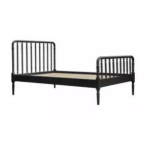 미국식 원목 침대 화이트침대프레임 단단한 신혼 프레임