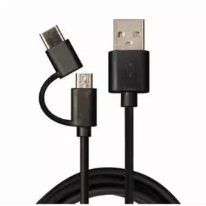 파보니 2way 핸드폰 충전 케이블 2M 차량용충전케이블 차량용충전기