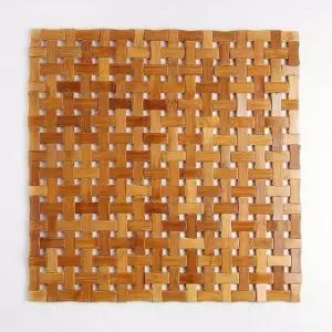 통풍솔솔 대나무 방석 자동차 사무실 여름방석 (44cm) 통풍방석 여름의자방석 여름용방석