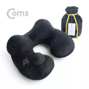 목베개 나비 Black여행목배게휴대용 에어필로쿠션