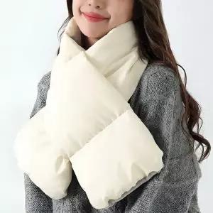 WL (별별창고) 패딩 목도리 겨울 방한 머플러 커플