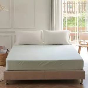 [르헤브] 레이지 고밀도 피치스킨 홑겹 매트리스 커버 (슈퍼싱글)