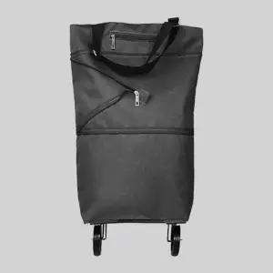 프리미엄 접이식 쇼핑 카트 장바구니 캐리어 대형 바퀴 휴대용 마트 시장 가방 핸드