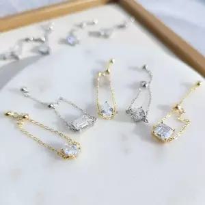 925 실버 큐 체인 오픈링 체인반지 사이즈 프리 우정반지 고급반지