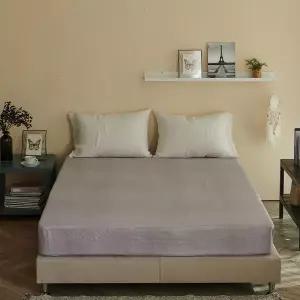 [NS홈쇼핑][르헤브] 클로젯 고밀도 피치스킨 홑겹 매트리스 커버 (퀸)..[35834607]