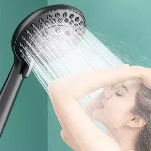 수압조절 샤워기세트 샤워헤드 교체 블랙무광