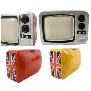 [문구/오피스] 캐쉬박스 금고개인용 미니 티비모형 저금통 1P