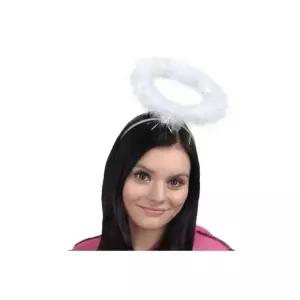 엔젤 헤일로 화이트 크리스마스 의상 연극 성탄절 엔젤헤일로 천사헤일로