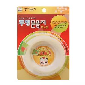 열박사 투명문풍지 32mmx3.8M 넓은틈용 문틈막이 단열시트 에어캡 뽁뽁이