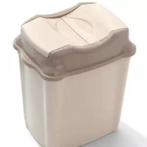 [무료배송] 편리한 양문 스윙 휴지통 80L