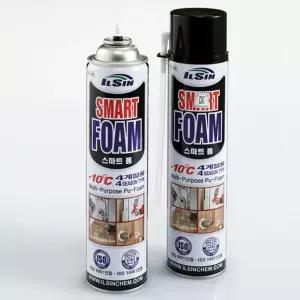 일신 IS-1100 스마트폼 스프레이타입 일회용 일신우레탄폼 일회용