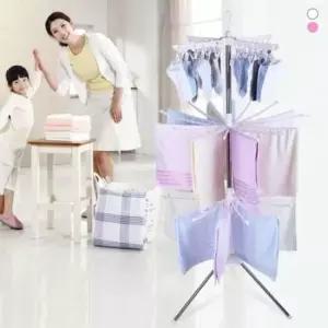 [SBD] 건조대 3단 다용도 회전 접이식 3단 수건 수건 회전 빨래 빨래건조대