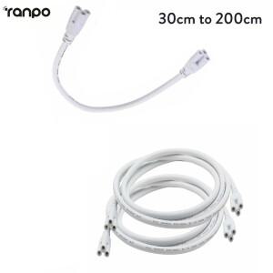 3Pin 30-200cm T8 / T5 케이블 와이어 커넥터 LED 통합 튜브 라이트 및 유연한 이중 엔드