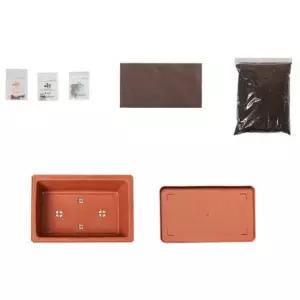 나는농부다 홈가드닝 상추텃밭 상자 배양토세트 씨앗판매