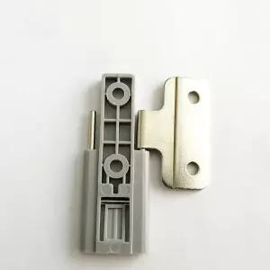 호환 찬장 옷장 내장 힌지 아코디언 접이식 옷장 도어 시스템 추적 힌지 2 개