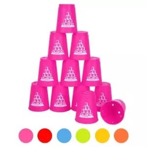 (튼튼)오레인 스포츠스택 스피드컵 쌓기 KC인증장난감완구 감각발달 쌓기놀이 쌓기연습용