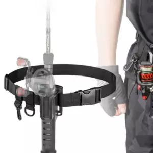 다용도 휴대용 낚싯대 허리 홀더 낚시 로드 벨트 스트랩 거치대 용품 도구 용낚싯대 스터 지지대