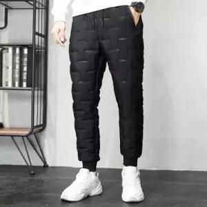 패딩바지 남성 오토바이 패딩 바지 배달복 남자 방한 팬츠