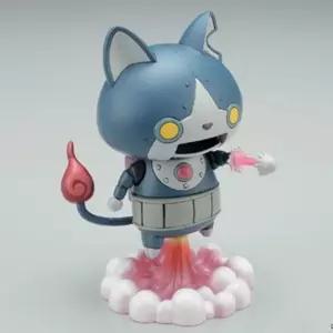 (요괴워치)(반다이프라모델) 로보냥 (002)캐릭터 피규어 만들기 디자인 모형 조립 취미 애니부품 니어