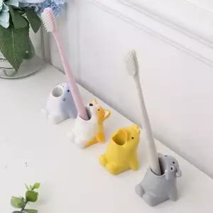 동물 캐릭터 칫솔꽂이 소품꽂이 칫솔스탠드 욕실디스펜서 욕실정리대