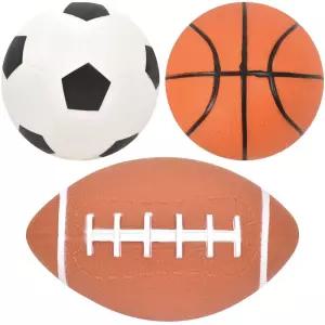 (튼튼)오즈토이 말랑말랑 스펀지 스포츠 공 3종 세트 zy138 농구 축구 럭비볼 놀이 용볼 놀이용 던지기 볼