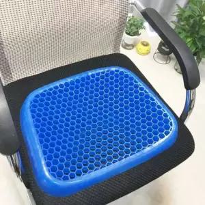 여름 실리콘 쿨 방석 시원한 벌집 통풍 쿠션방석 체중분산방석 젤방석 허리방석 쿨링방석