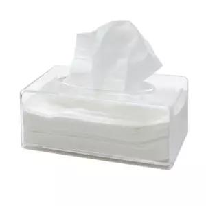 (튼튼)Urban 인테리어 투명 아크릴 한국형 티슈 휴지케이스 소품 커버 플라스틱 꽂이 테이블 각보관함 거실