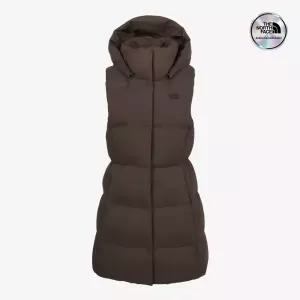 노스페이스 NV1DR90C 여성 클라우드 다운 베스트 RDS BROWNIE