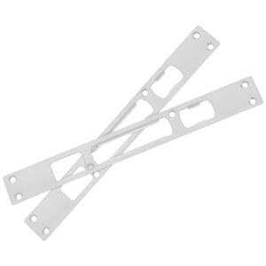 2개입 스테인리스 스틸 데드볼트 스 플레이트 헤비 듀티 도어 스트라이커 현관문 보강용 커버