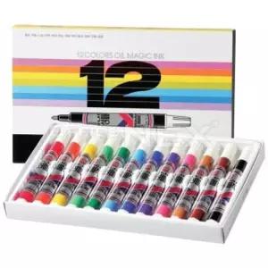 [문구/오피스] 모나미 유성매직12색세트 2.0mm