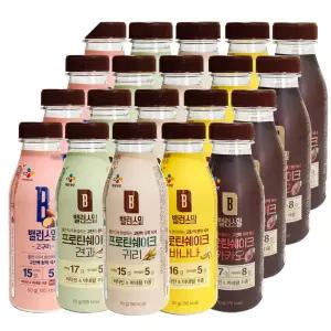 (튼튼)밸런스밀 귀리 견과 바나나 고구마 카카오 20개식사대용 아침 발란스 대용식 영양가루 선식 밸런스