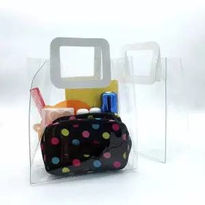 [알티피아]PVC가방 비치백 토트백 투명 손잡이 선물가방