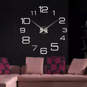 DIY 볼륨 넘버 붙이는 벽시계 인테리어벽시계