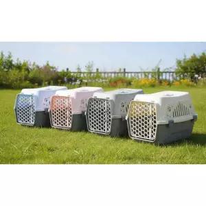 4면 통풍 강아지 고양이 켄넬 캐리어 이동장 46x33x31cm