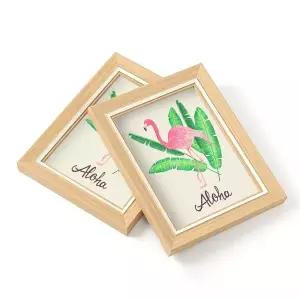 모던프레임 사진 액자 2p세트 5x7 스탠드 돌사진액자