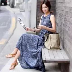 [SBD] 드레스 쉬폰 데일리 여름 바캉스 원피스 롱 여성용