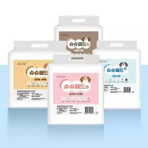 강아지 배변 유도 훈련 배변 패드 50매 고급형 강아지배변판대형