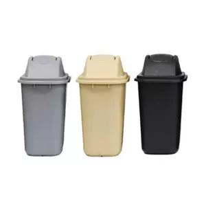 [SBD] 화장실 휴지통 냄새 스윙뚜껑 쓰레기통 PP 20L 업소용